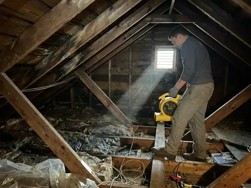 attic-water-damage-drying-proc-007 — frequently asked questions, Emergency Water Extraction & 24/7 Flood Response in Sunnysl…
